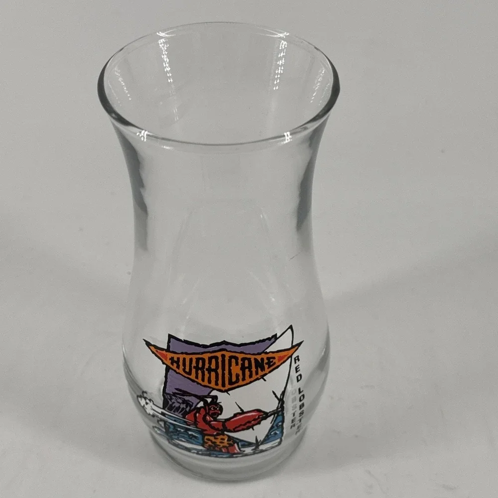 Red Lobster Hurricane‎ Drinking Glass Surfing 20oz 7